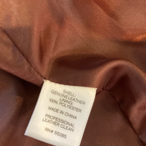 Express Genuine leather moto suede jacket M - Picture 12 of 15